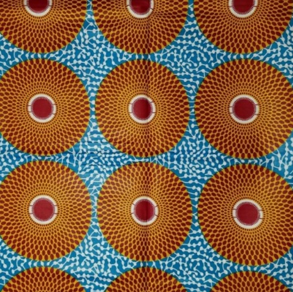 African waxed fabric - Picture 6 of 8